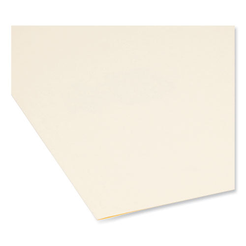 Supertab Top Tab File Folders, 1/3-cut Tabs: Assorted, Letter Size, 0.75