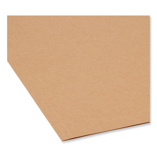 Heavyweight Kraft File Folder, 1/3-cut Tabs: Assorted, Letter Size, 0.75