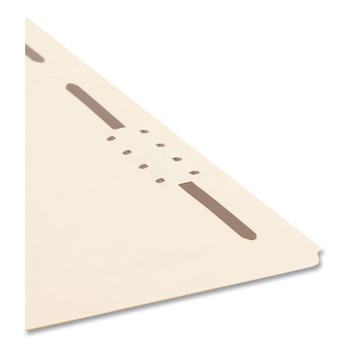 Top Tab Fastener Folders, Straight Tabs, 0.75