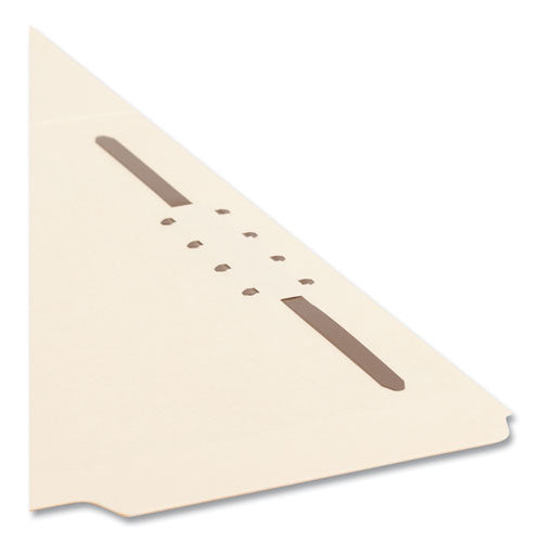 Top Tab Fastener Folders, 1/3-cut Tabs: Assorted, 0.75