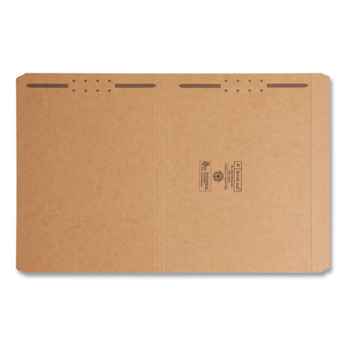 Kraft Fastener Folders, 0.75