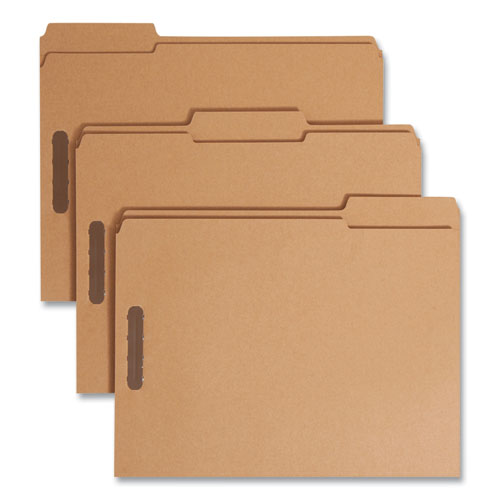 Top Tab Fastener Folders, 1/3-cut Tabs: Assorted, 0.75