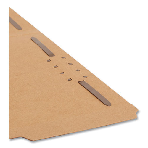 Top Tab Fastener Folders, 1/3-cut Tabs: Assorted, 0.75