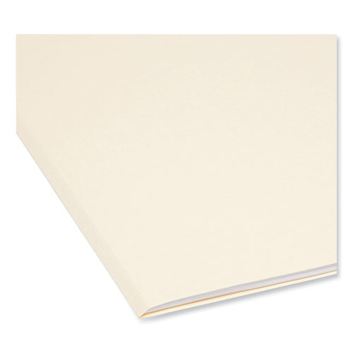 Manila File Folders, Straight Tabs, Legal Size, 0.75