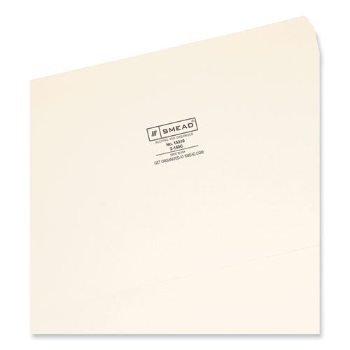 Reinforced Tab Manila File Folders, Straight Tabs, Legal Size, 0.75