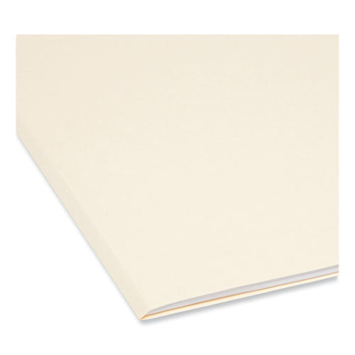 Reinforced Tab Manila File Folders, 1/3-cut Tabs: Assorted, Legal Size, 0.75
