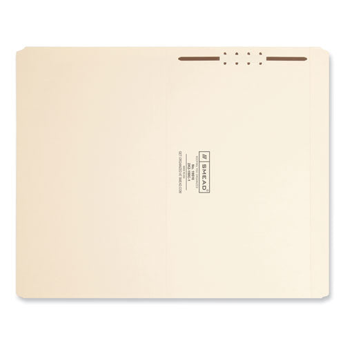 Top Tab Fastener Folders, Straight Tabs, 0.75