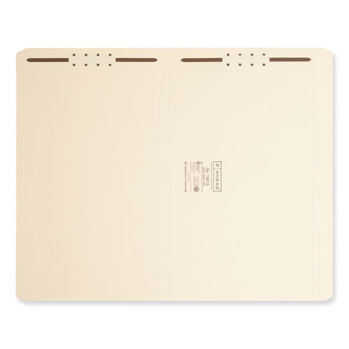 Top Tab Fastener Folders, Straight Tabs, 0.75