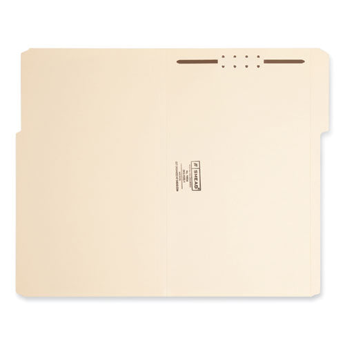 Top Tab Fastener Folders, 1/3-cut Tabs: Assorted, 0.75