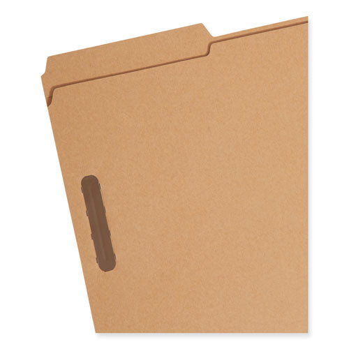 Top Tab Fastener Folders, 1/3-cut Tabs: Assorted, 0.75