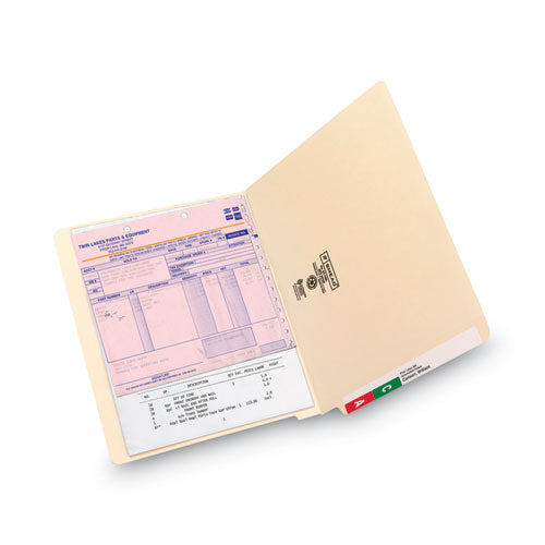 Heavyweight Manila End Tab Folders, 9.5