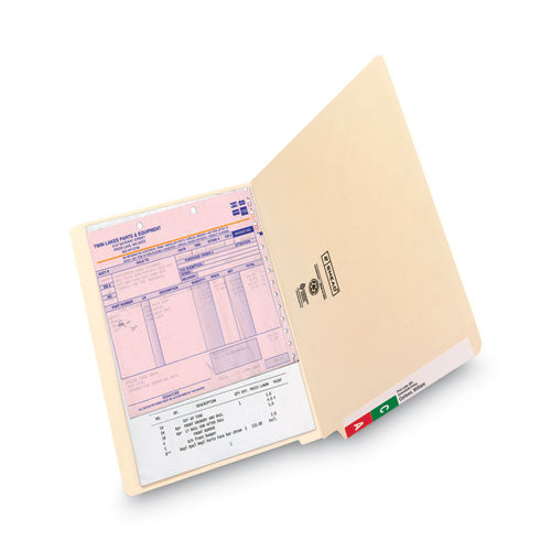 Heavyweight Manila End Tab Folders, 9.5
