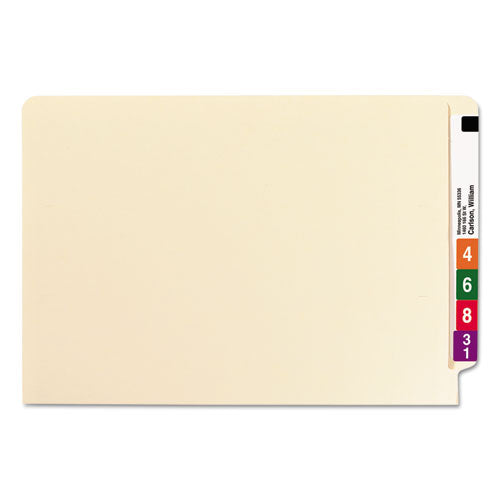 Heavyweight Manila End Tab Folders, 9.5