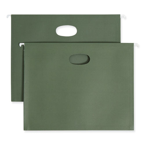 Hanging Pockets With Full-height Gusset, 1 Section, 3.5