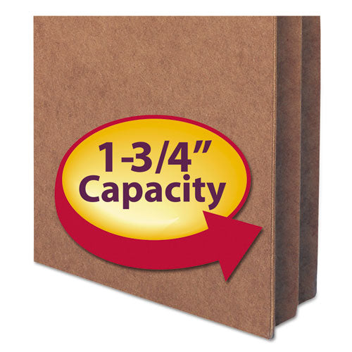 Redrope Drop Front File Pockets, 1.75
