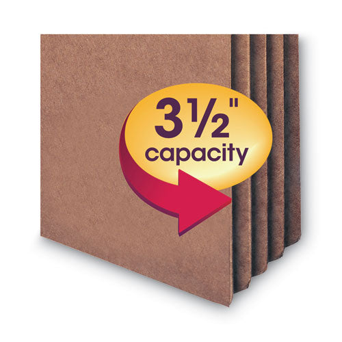 Redrope Drop Front File Pockets, 3.5