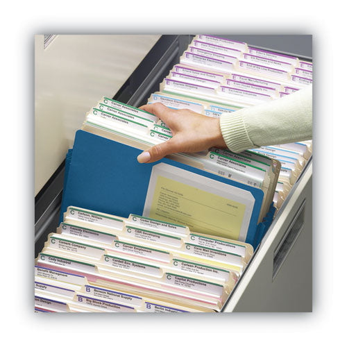 Colored File Pockets, 3.5