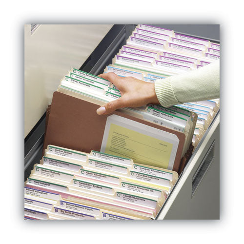 Redrope Drop Front File Pockets, 5.25