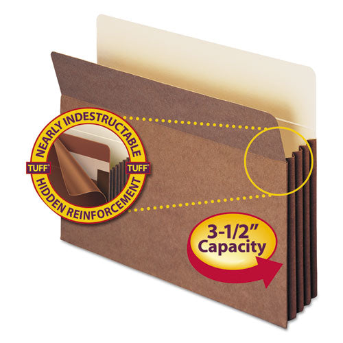 Redrope Tuff Pocket Drop-front File Pockets With Fully Lined Gussets, 3.5
