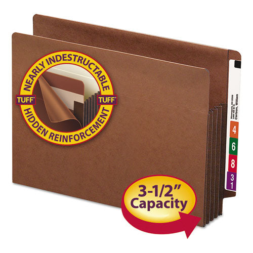 Heavy-duty Redrope End Tab Tuff Pockets, 3.5