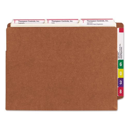 Heavy-duty Redrope End Tab Tuff Pockets, 3.5