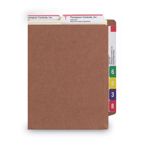 Heavy-duty Redrope End Tab Tuff Pockets, 5.25