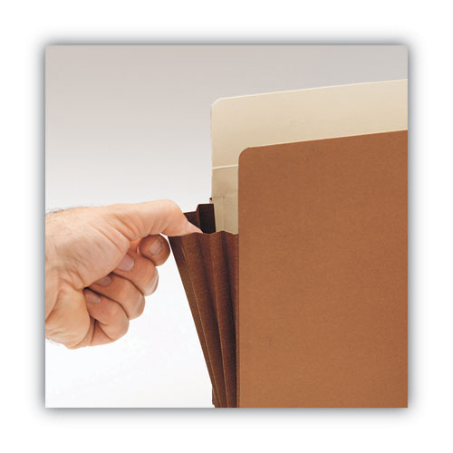 Redrope Drop-front File Pockets With Fully Lined Gussets, 5.25