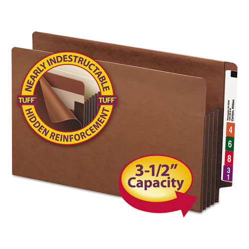 Heavy-duty Redrope End Tab Tuff Pockets, 3.5