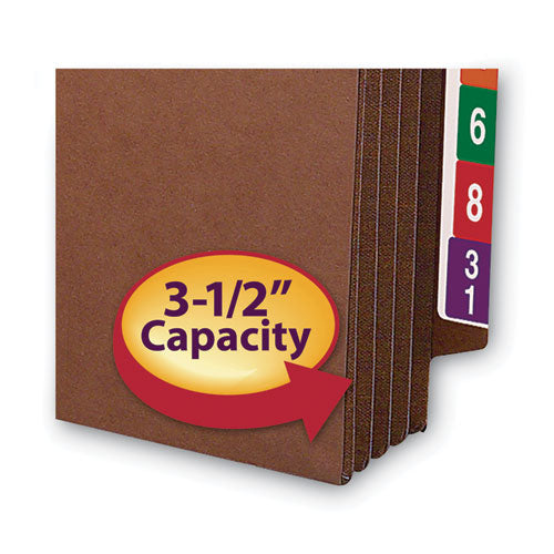 Heavy-duty Redrope End Tab Tuff Pockets, 3.5