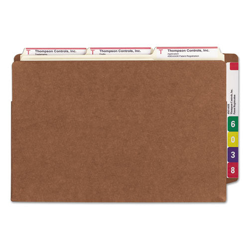 Heavy-duty Redrope End Tab Tuff Pockets, 3.5