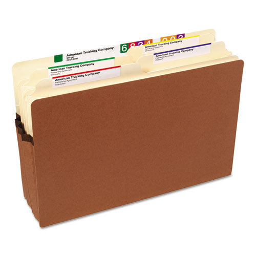 Redrope Drop Front File Pockets, 3.5
