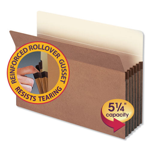 Redrope Drop Front File Pockets, 5.25