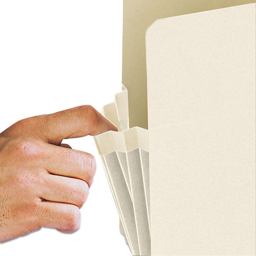 Manila End Tab File Pockets, 3.5
