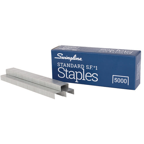 S.f. 1 Standard Staples, 0.25" Leg, 0.5" Crown, Steel, 5,000/box