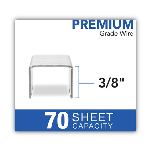 Optima High-capacity Staples, 0.38