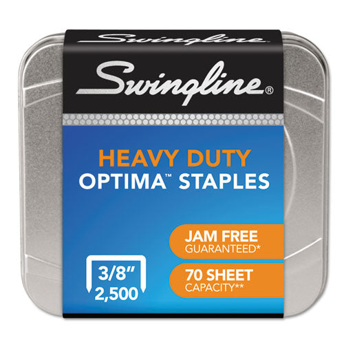 Optima High-capacity Staples, 0.38
