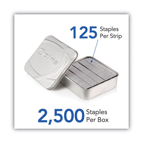 Optima High-capacity Staples, 0.38