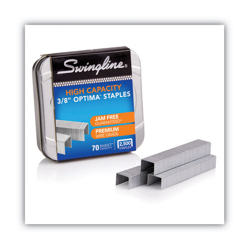 Optima High-capacity Staples, 0.38