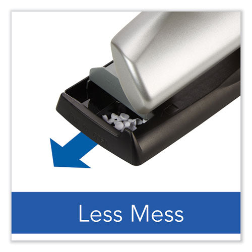 12-sheet Lighttouch Desktop Two- To Three-hole Punch, 9/32