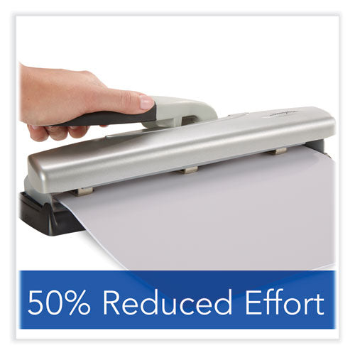 20-sheet Lighttouch Desktop Two- To Seven-hole Punch, 9/32