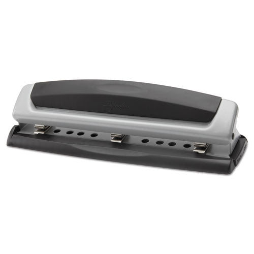 10-sheet Precision Pro Desktop Two- To Three-hole Punch, 9/32