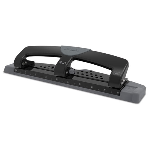 12-sheet Smarttouch Three-hole Punch, 9/32