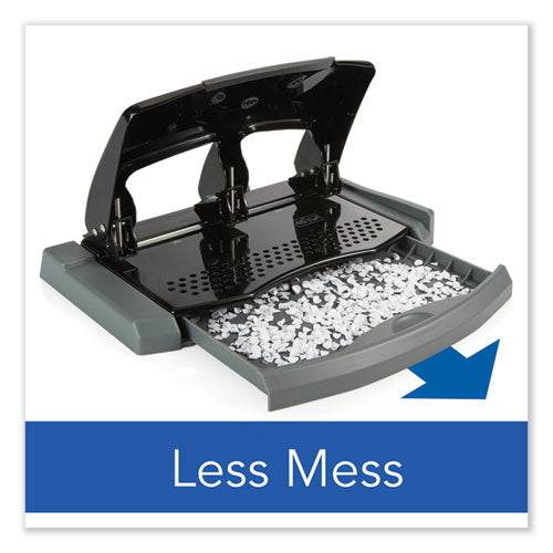 45-sheet Smarttouch Three-hole Punch, 9/32