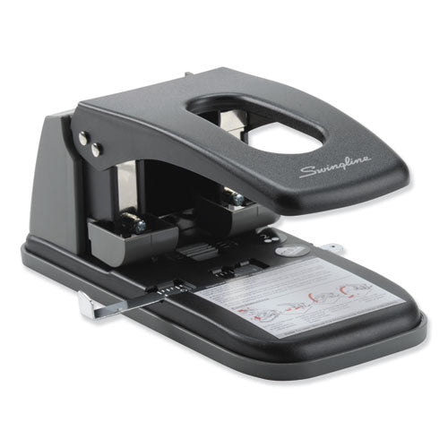 100-sheet High Capacity Two-hole Punch, Fixed Centers, 9/32
