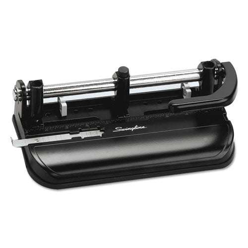 32-sheet Lever Handle Heavy-duty Two- To Seven-hole Punch, 9/32