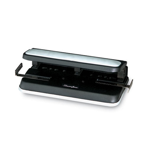 32-sheet Lever Handle Heavy-duty Two- To Seven-hole Punch, 9/32