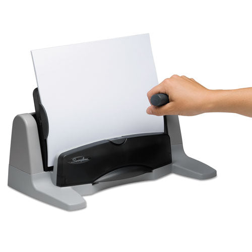 40-sheet Lighttouch Heavy-duty Two- To Seven-hole Punch, 9/32