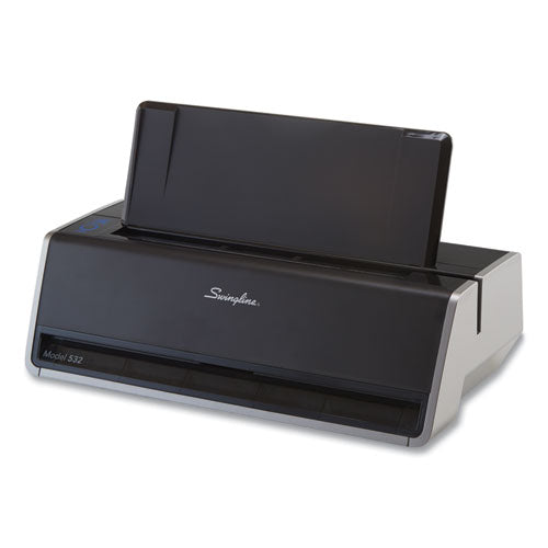 28-sheet Commercial Electric Two-hole Punch, Fixed 9/32