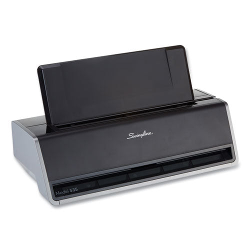 28-sheet Commercial Electric Three-hole Punch, 9/32