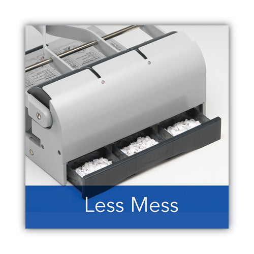 160-sheet Antimicrobial Protected High-capacity Adjustable Punch, Two- To Three-hole, 9/32